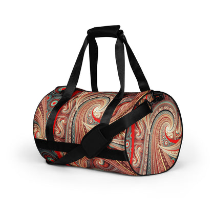 Designer Gym Bag - Wavy