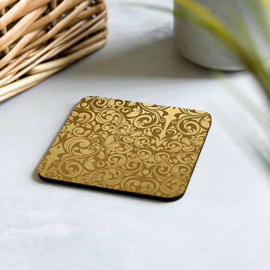 Designer Coaster - Golden