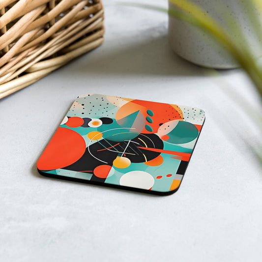 Designer Coaster - AbstractOrange